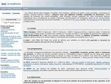 Tablet Screenshot of decformations.com